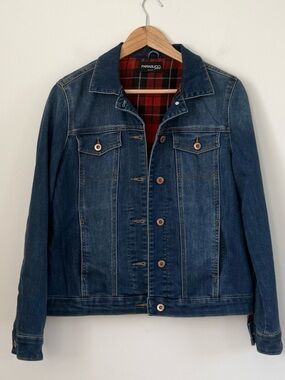 Vintage Parasuco Flannel Lined Jean Jacket